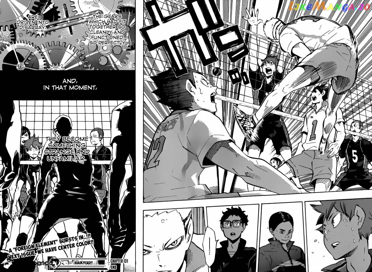 Haikyuu!!, Chapter 131 image 20